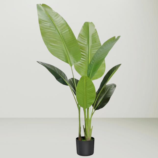 Planta Artificial Realista com vaso - 120cm