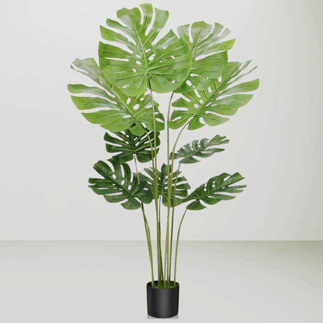 Planta Artificial Realista com vaso - 120cm